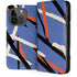 Abstract Lines iPhone 14 Pro Folio Case