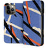 Abstract Lines iPhone 14 Pro Max Folio Case