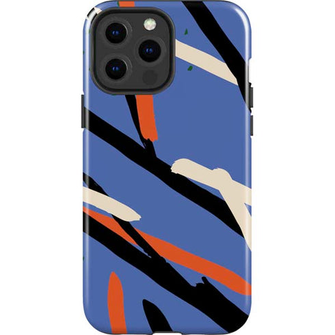 Abstract Lines iPhone 15 Pro Max Impact Case