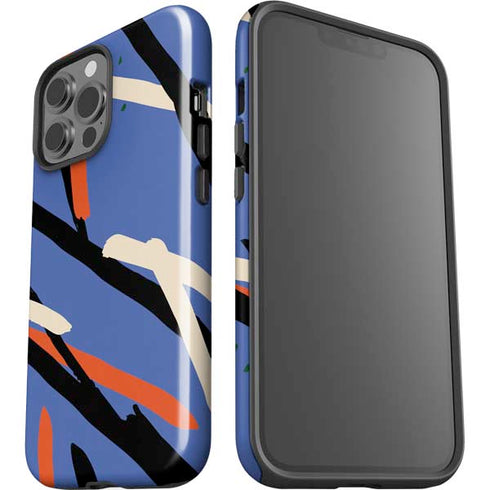 Abstract Lines iPhone 15 Pro Max Impact Case