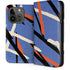 Abstract Lines iPhone 15 Pro Folio Case