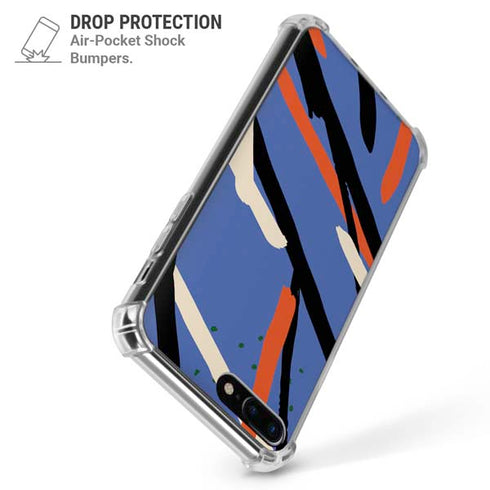 Abstract Lines iPhone 7/8 Plus Clear Case