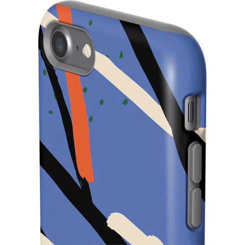 Abstract Lines iPhone SE (2nd & 3rd Gen) Pro Case