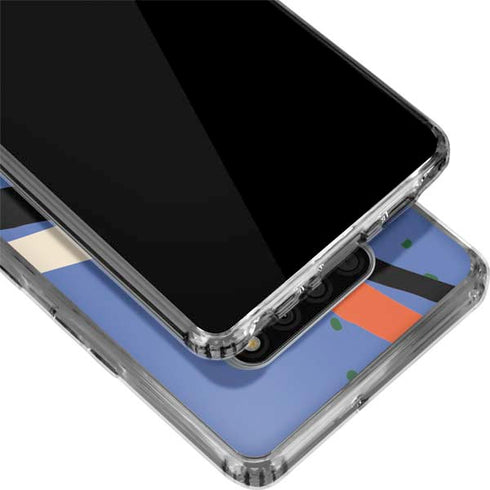 Abstract Lines LG Stylo 6 Clear Case