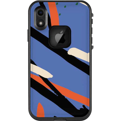 Abstract Lines LifeProof Fre iPhone Skin