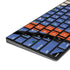 Abstract Lines Magic Keyboard with Numeric Keypad Skin