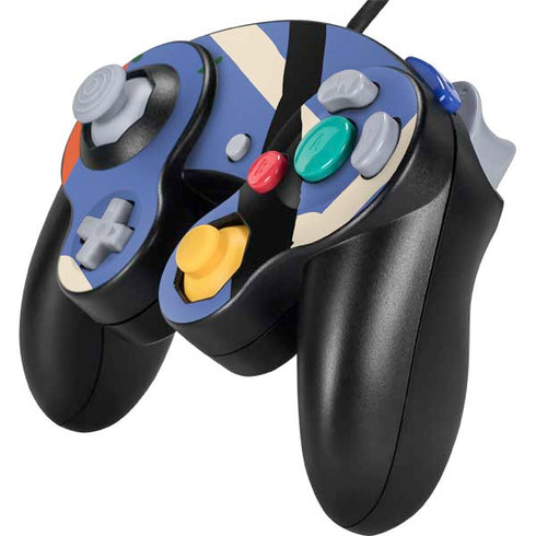 Abstract Lines Nintendo GameCube Controller Skin