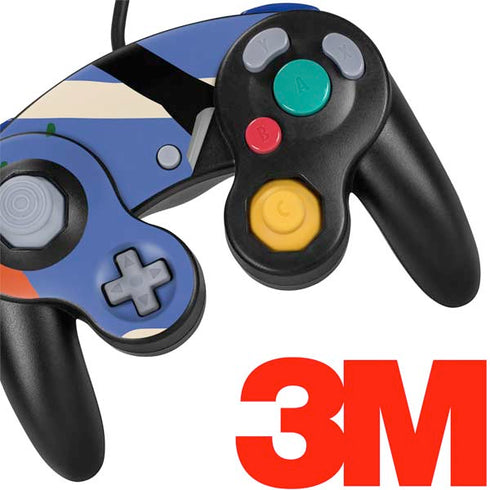 Abstract Lines Nintendo GameCube Controller Skin