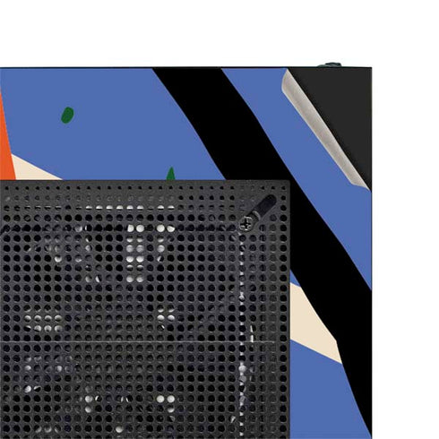 Abstract Lines NZXT H510 Compact ATX Mid-Tower Case Skin