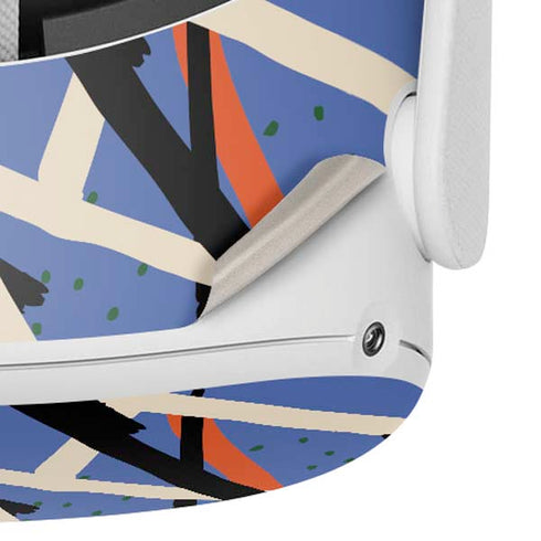 Abstract Lines Oculus Quest 2 Skin
