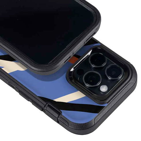 Abstract Lines Otterbox Defender iPhone Skin