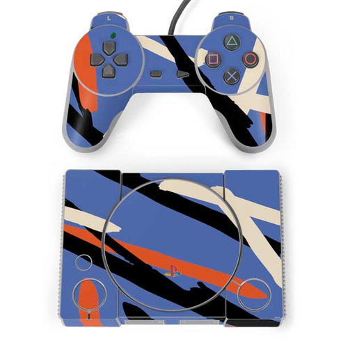 Abstract Lines PlayStation Classic Bundle Skin