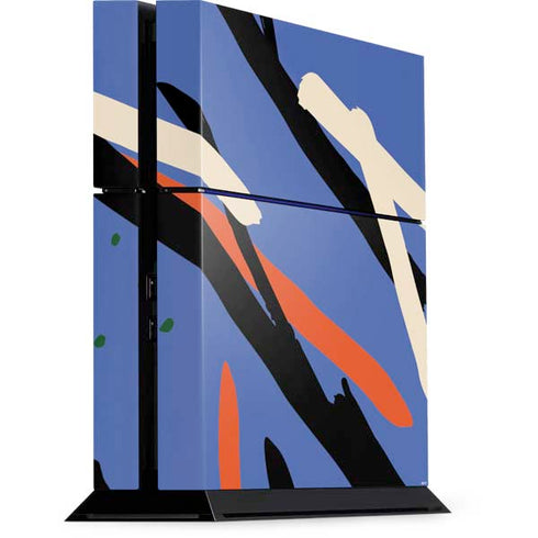 Abstract Lines PS4 Console Skin