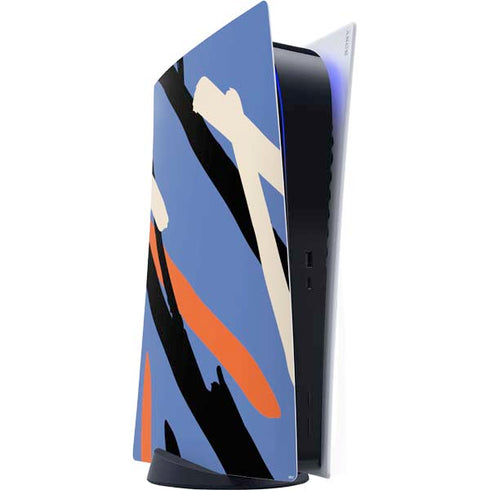 Abstract Lines PS5 Digital Edition Console Skin