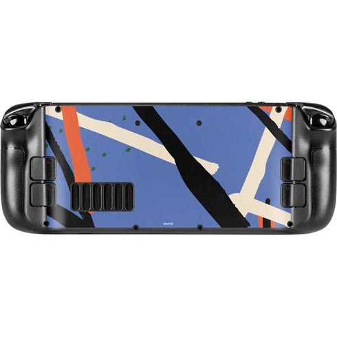 Abstract Lines Steam Deck Handheld Gaming Computer Skin