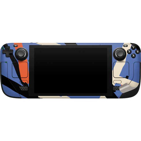 Abstract Lines Steam Deck Handheld Gaming Computer Skin