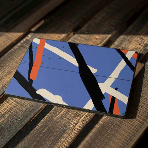 Abstract Lines Surface Pro 7 Skin