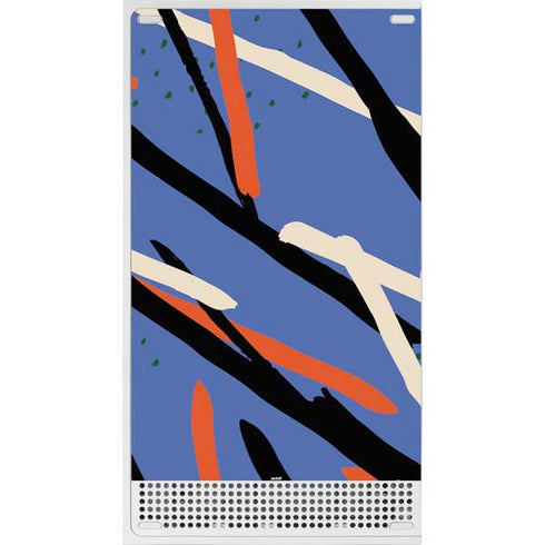 Abstract Lines Xbox Series S Console Skin