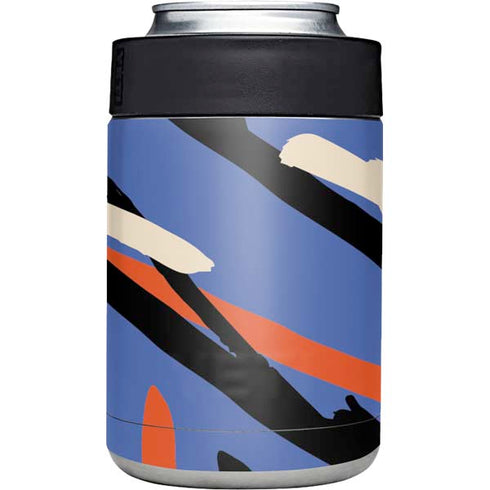 Abstract Lines Yeti Colster Can Insulator Skin