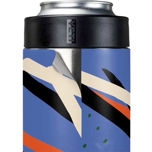 Abstract Lines Yeti Colster Can Insulator Skin