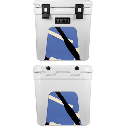 Abstract Lines YETI Roadie 24 Hard Cooler Skin