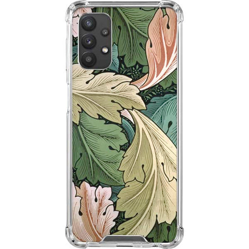 William Morris Acanthus Galaxy A32 5G Clear Case