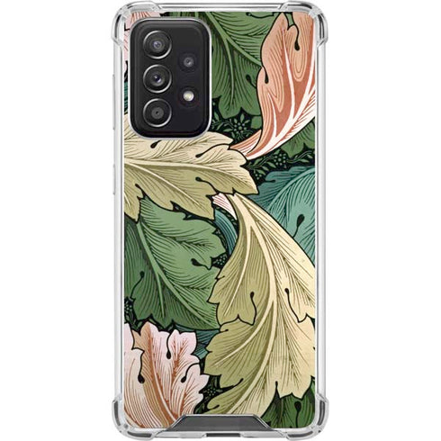 William Morris Acanthus Galaxy A52 5G Clear Case