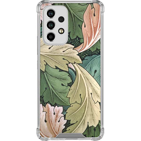 William Morris Acanthus Galaxy A53 5G Clear Case