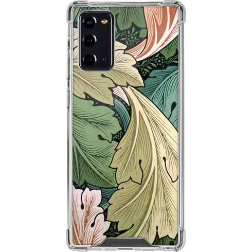 William Morris Acanthus Galaxy Note20 5G Clear Case