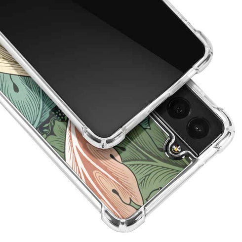 William Morris Acanthus Galaxy S21 FE Clear Case