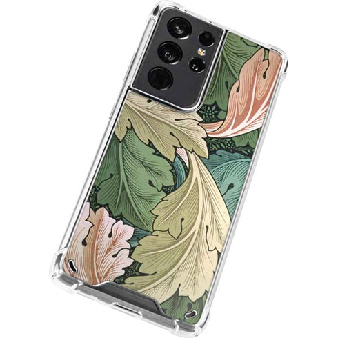 William Morris Acanthus Galaxy S21 Ultra 5G Clear Case