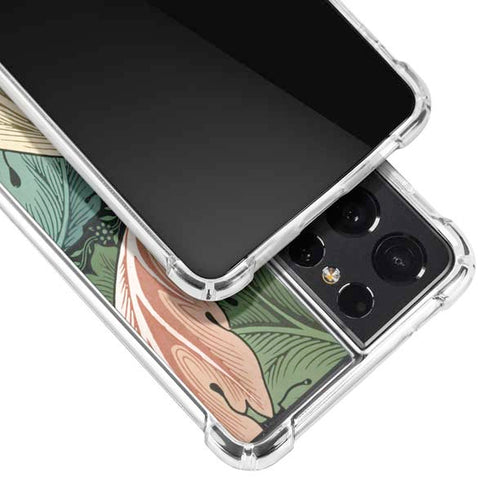 William Morris Acanthus Galaxy S21 Ultra 5G Clear Case