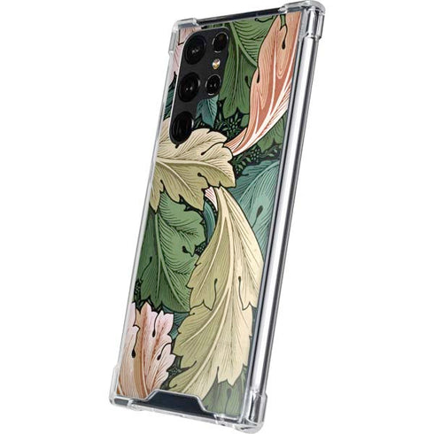 William Morris Acanthus Galaxy S22 Ultra Clear Case