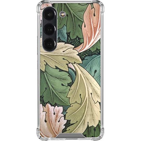 William Morris Acanthus Galaxy S23 Clear Case