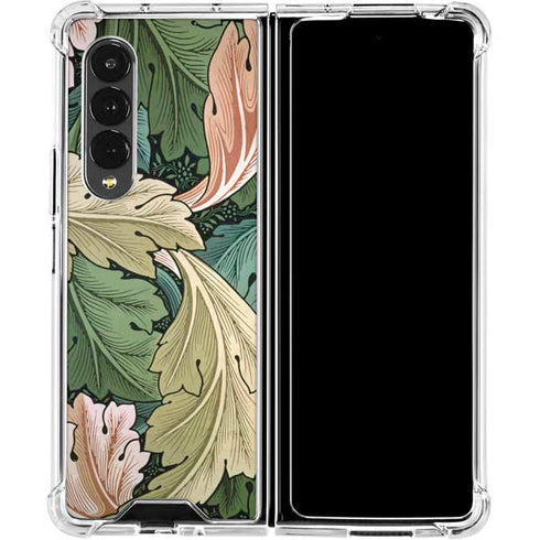 William Morris Acanthus Galaxy Z Fold4 5G Clear Case