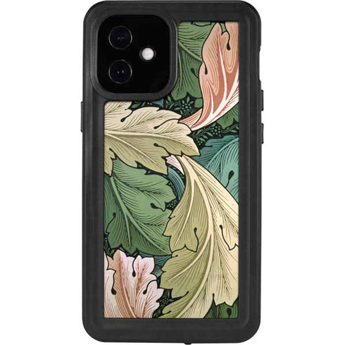 William Morris Acanthus iPhone 12 Mini Waterproof Case