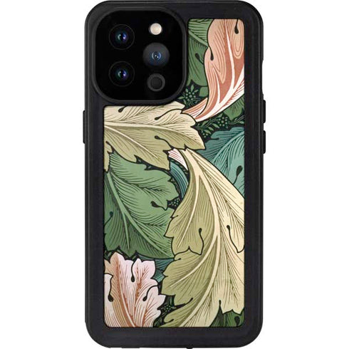 William Morris Acanthus iPhone 14 Pro Max Waterproof Case
