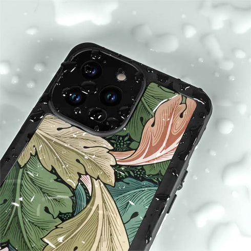 William Morris Acanthus iPhone 14 Pro Max Waterproof Case