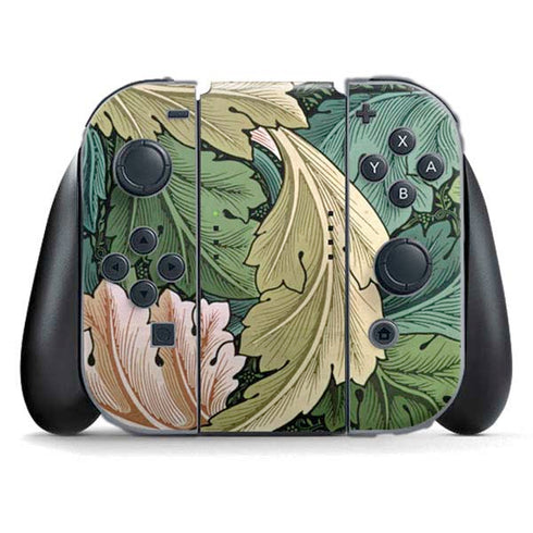Acanthus by William Morris Nintendo Switch (2017-2021) Joy-Con Controller Skin