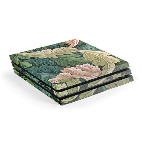 William Morris Acanthus PS4 Pro Console Skin