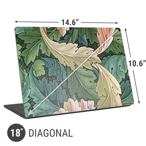 William Morris Acanthus Universal Laptop 18in (14.6 x 10.6in) Skin