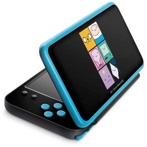 Adult Swim Adventure Time Character Tiles Nintendo 2DS XL (2017) Skin