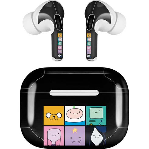 Adult Swim Adventure Time Character Tiles AirPods Pro 2nd Gen Skin