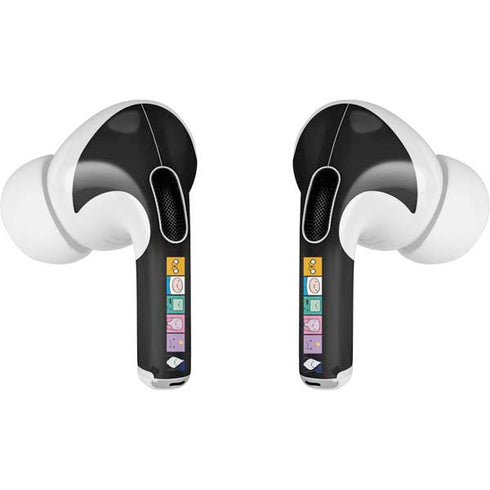 Adult Swim Adventure Time Character Tiles AirPods Pro 2nd Gen Skin