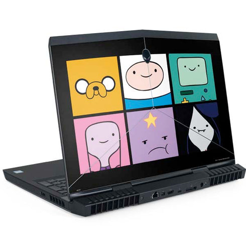Adult Swim Adventure Time Character Tiles Dell Alienware Skin