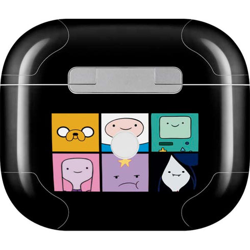 Adult Swim Adventure Time Character Tiles Apple AirPods (3rd Gen 2021) Skin