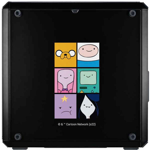 Adult Swim Adventure Time Character Tiles Cooler Master MasterBox Q300L Mini Tower Skin