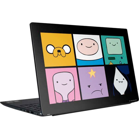 Adult Swim Adventure Time Character Tiles Dell Vostro Skin