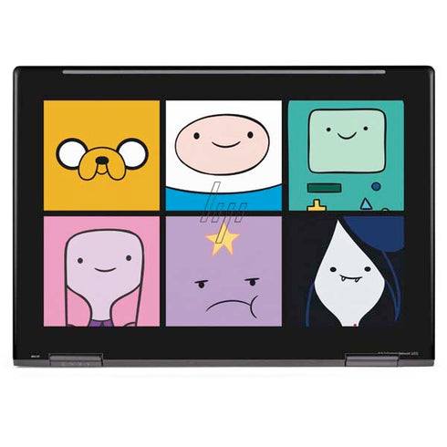 Adult Swim Adventure Time Character Tiles HP Envy Skin