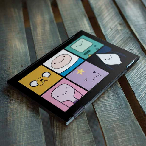 Adult Swim Adventure Time Character Tiles HP Envy Skin